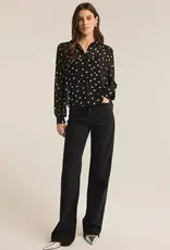 Z Supply Vivienne Polka Dot Top