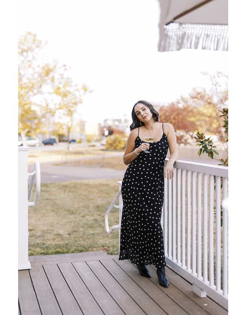 Z Supply Vivienne Polka Dot Top