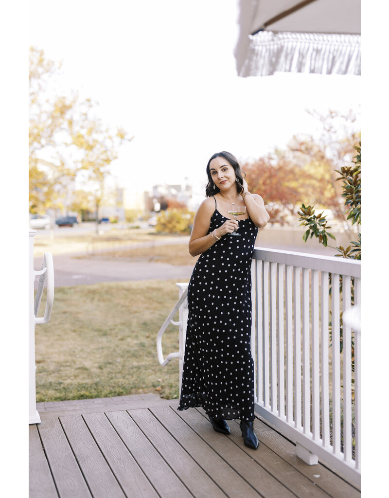 Slip Dress Zara Black And White Polka Dress Polka Dot Slip Dress