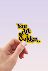 inviting affairs paperie You Are So Golden Sticker