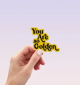 inviting affairs paperie You Are So Golden Sticker