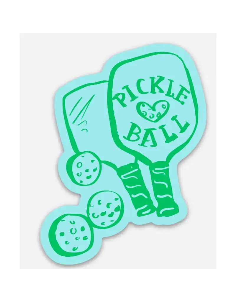 inviting affairs paperie Pickle Ball Love Sticker