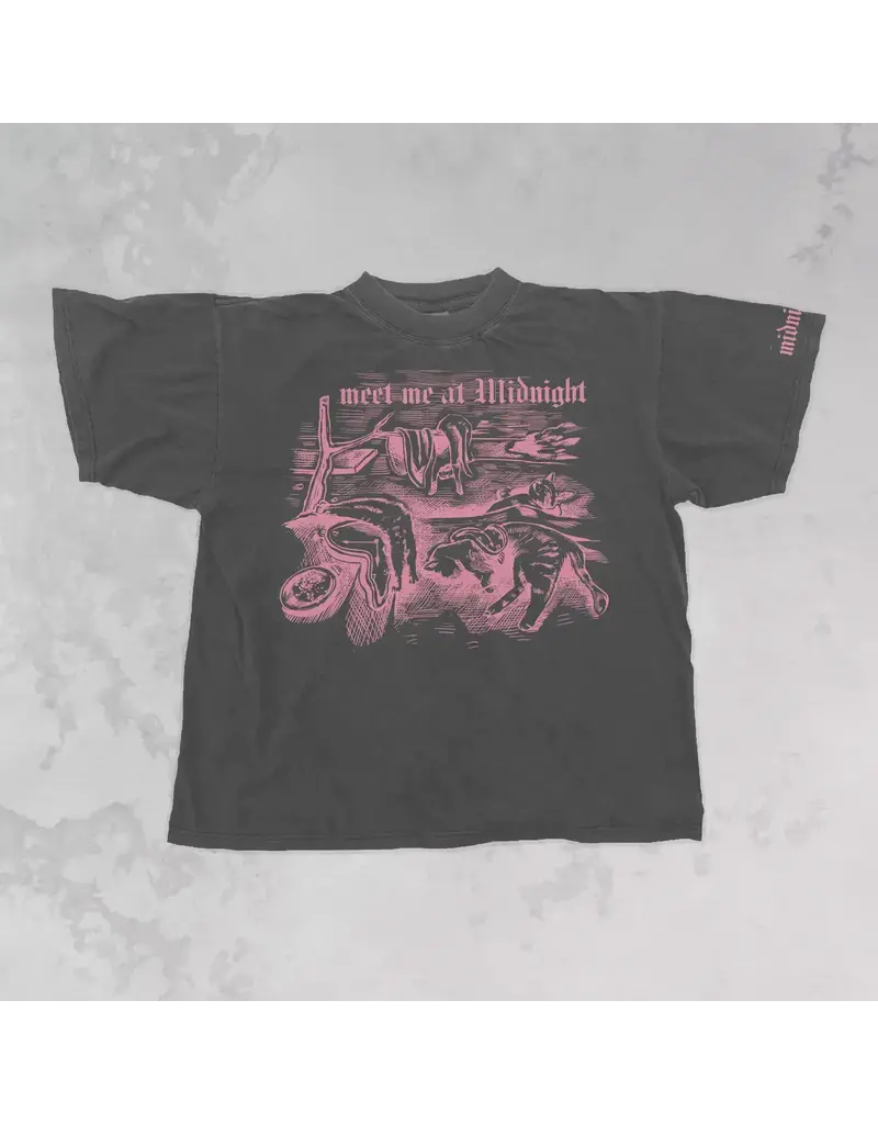 The Clandestine Underground Meet me at Midnight Oversized Tee