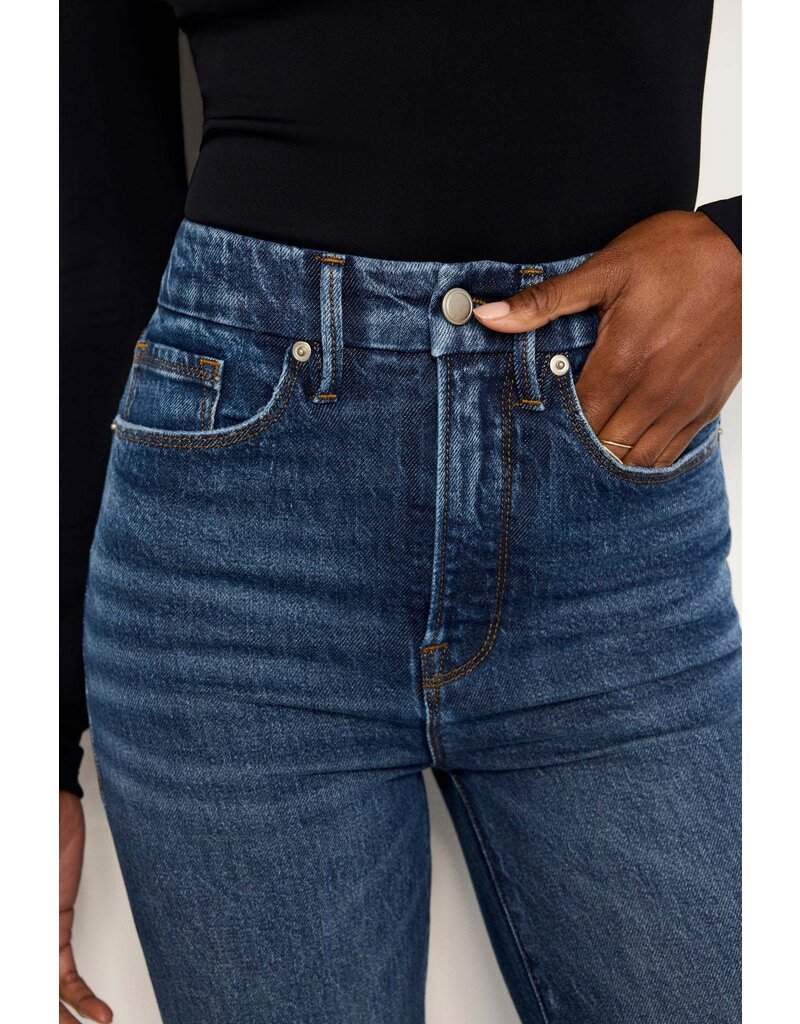 Good American Good Boy Jeans with Inseam Slit