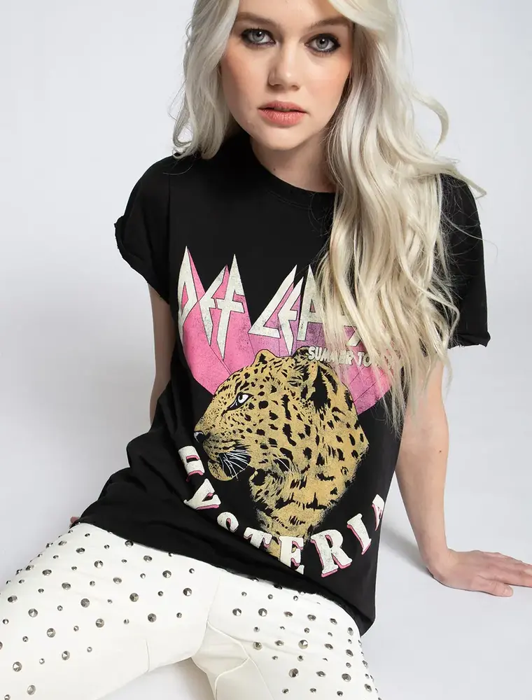 recycled karma Def Leppard Hysteria Tee