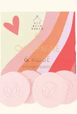 Musee Wholesale Champagne & Rose Shower Steamers