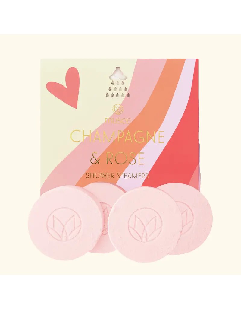 Musee Wholesale Champagne & Rose Shower Steamers