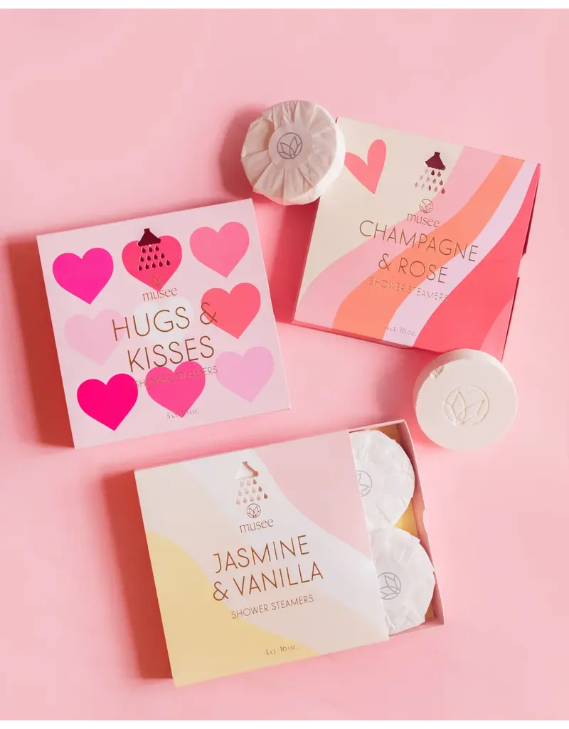 Musee Wholesale Champagne & Rose Shower Steamers