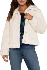 Liverpool Faux Fur Trucker Jacket