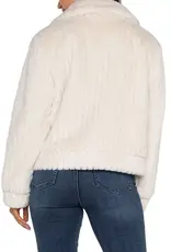 Liverpool Faux Fur Trucker Jacket
