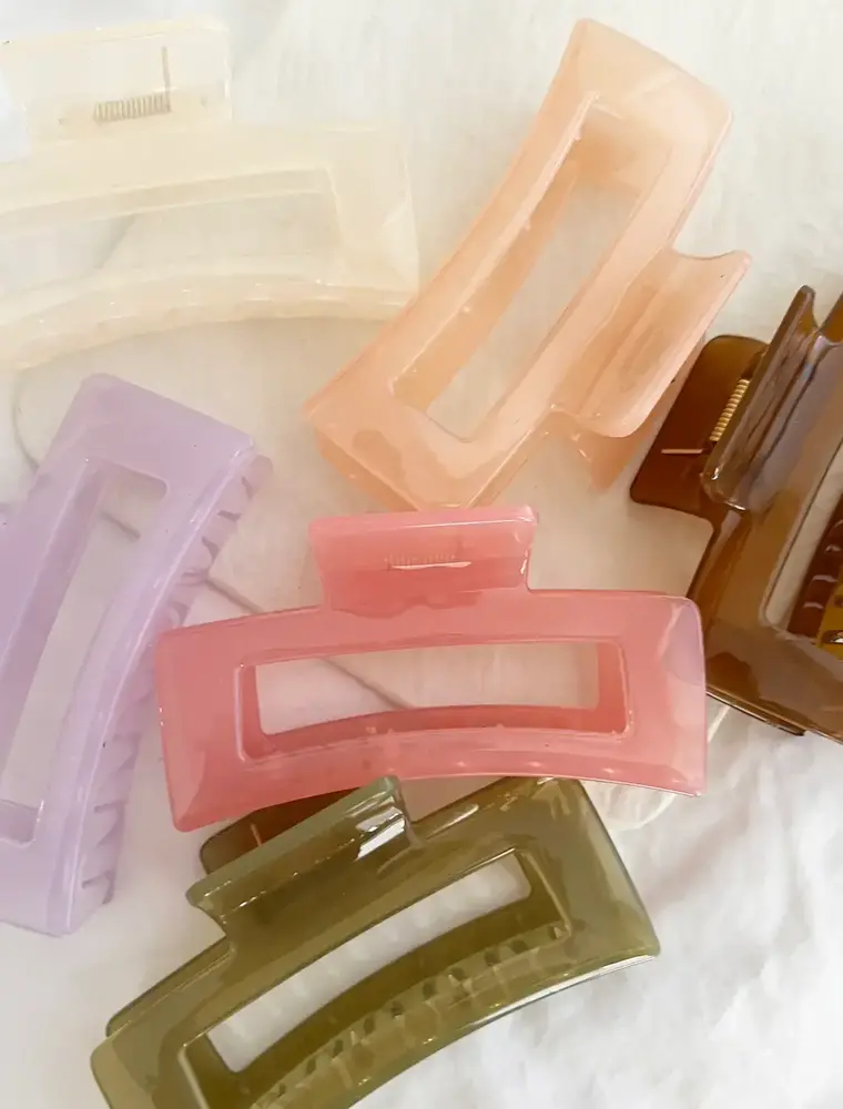 LoveLina Jumbo Betty Hair Clip 4" Acetate