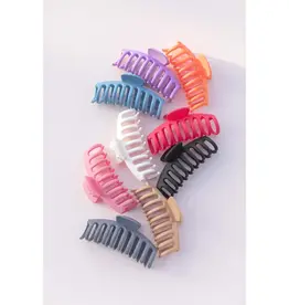 Space 46 Wholesale Matte Classic Hair Clip (tomato)