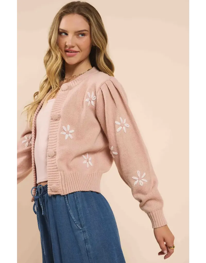 Sadie & Sage Pretty Daisy Cardigan