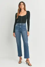 Just Black Denim Full Length Straight Denim