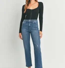 Just Black Denim Full Length Straight Denim