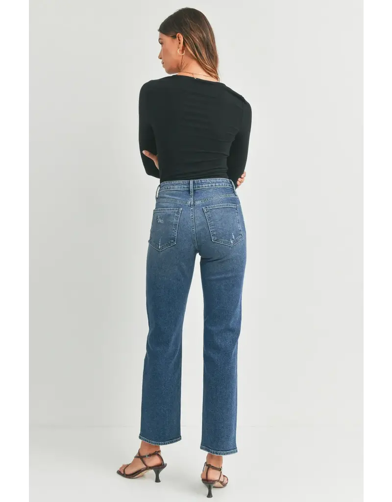 Just Black Denim Full Length Straight Denim