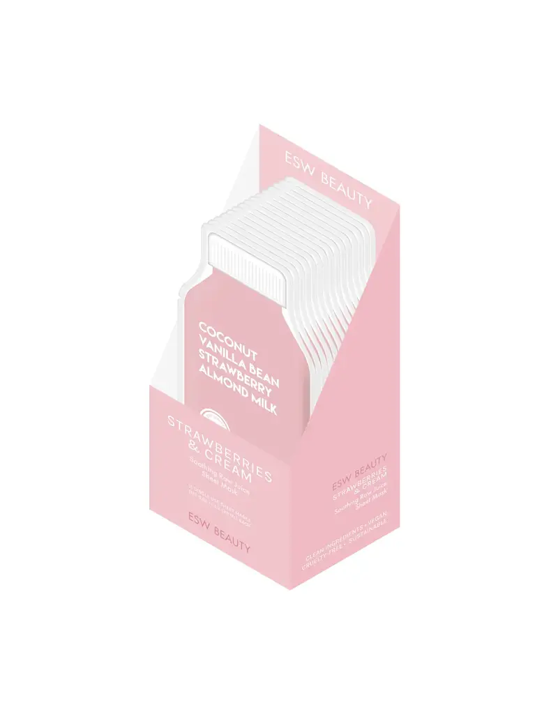 ESW Beauty Strawberries & Cream Raw Juice Face Mask