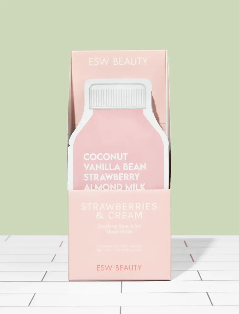ESW Beauty Strawberries & Cream Raw Juice Face Mask