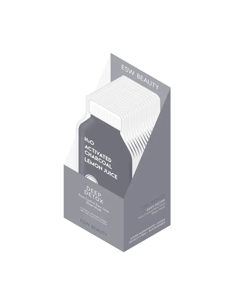 ESW Beauty Deep Detox Raw Juice Sheet Mask