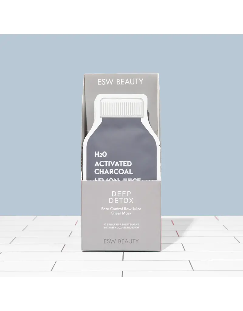 ESW Beauty Deep Detox Raw Juice Sheet Mask
