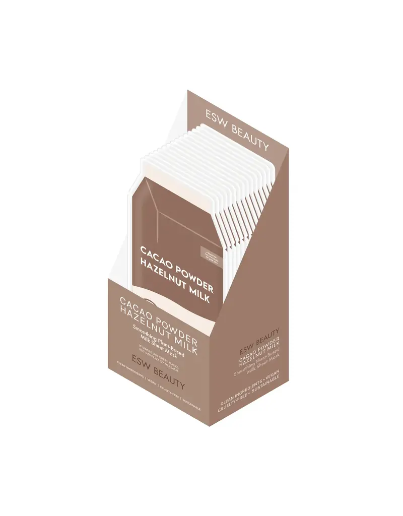 ESW Beauty Cacao Powder Hazlenut Milk Face Mask
