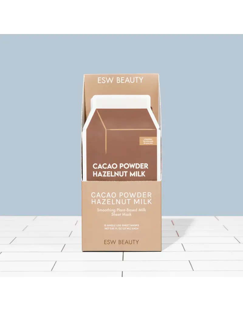 ESW Beauty Cacao Powder Hazlenut Milk Face Mask
