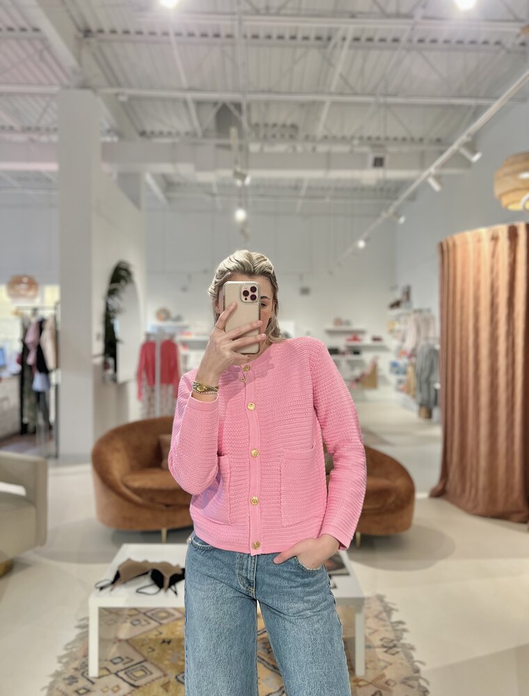 Entro Pretty in Pink Cardigan