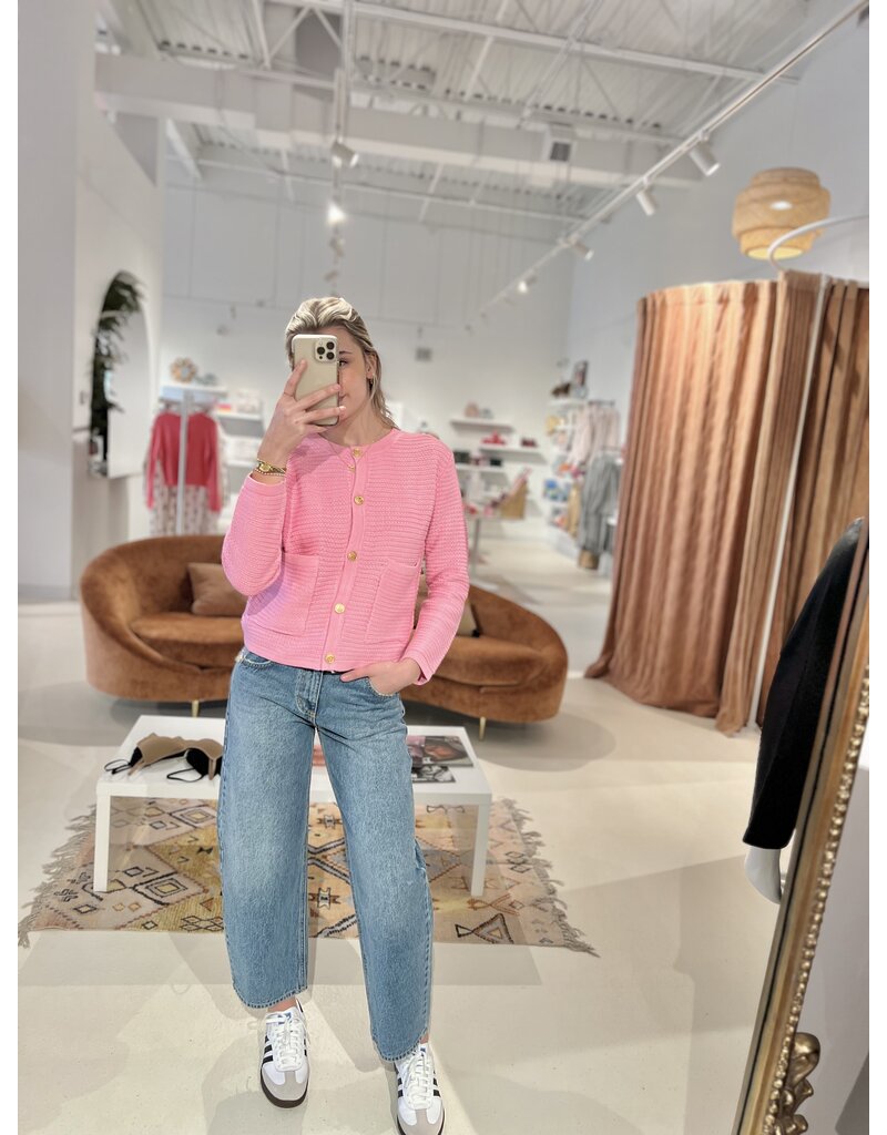 Entro Pretty in Pink Cardigan