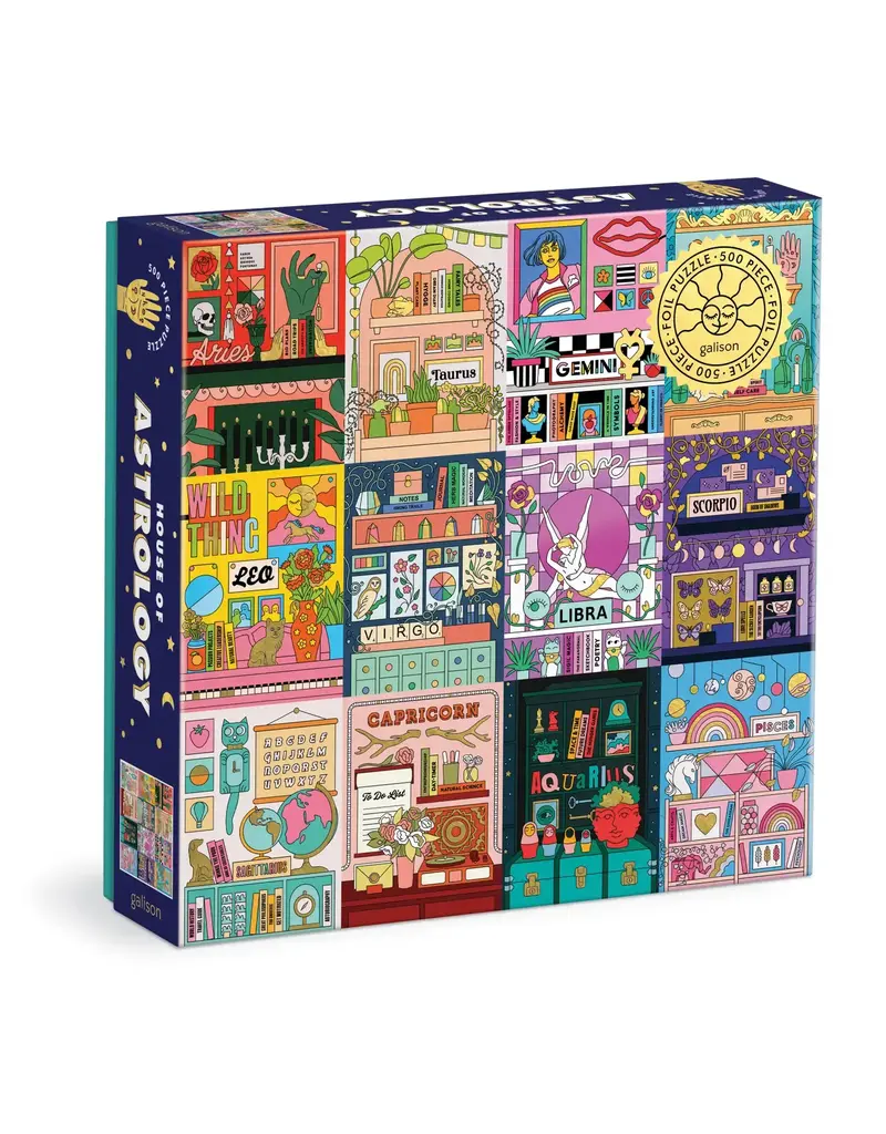 Chronicle Books House of Astrology 500 Piece Puzzle