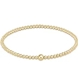 ENEWTON Classic Gold 3MM Bead Bangle