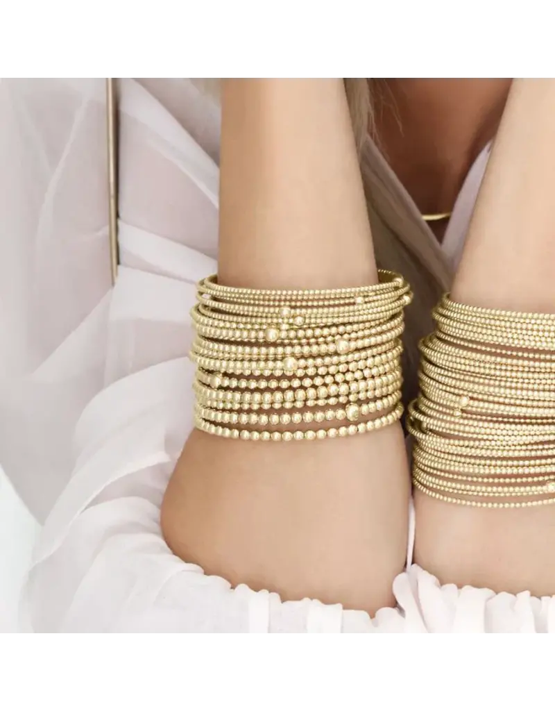 ENEWTON Classic Gold 3MM Bead Bangle