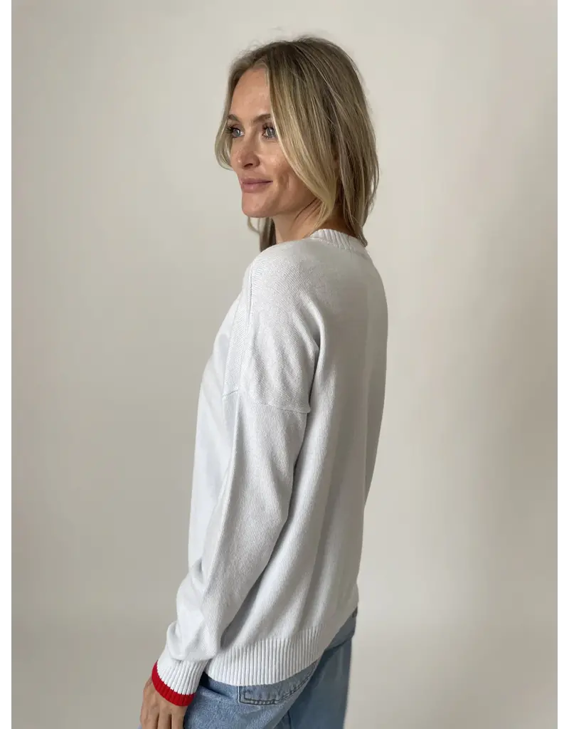 Six Fifty Clothing Graphic Heart Sweater