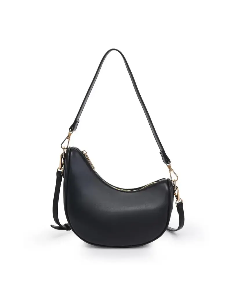 Urban Expressions Mila Asymmetrical Crossbody (black)