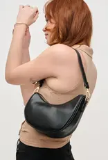 Urban Expressions Mila Asymmetrical Crossbody (black)