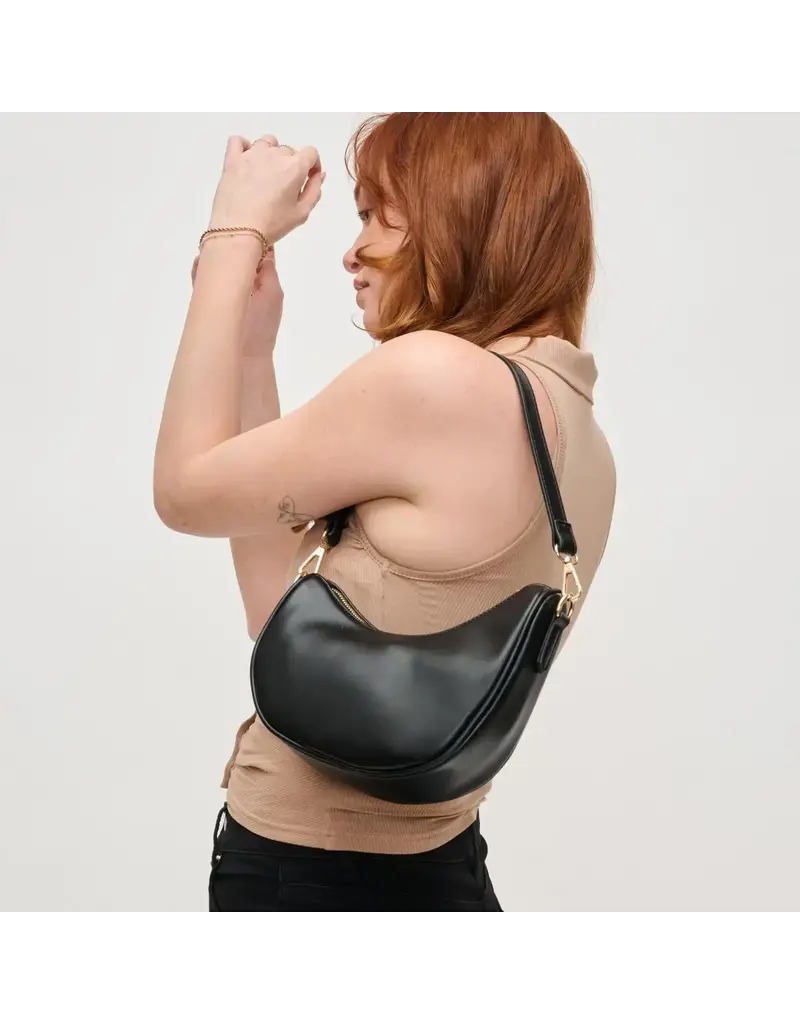 Urban Expressions Mila Asymmetrical Crossbody (black)