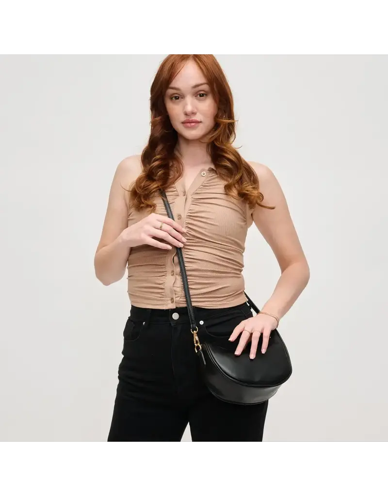 Urban Expressions Mila Asymmetrical Crossbody (black)