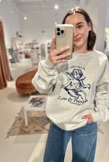 The Clandestine Underground All's Fair in Love & Poetry Sweatshirt