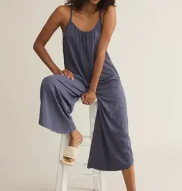 Z Supply Textured Flared Jumpsuit