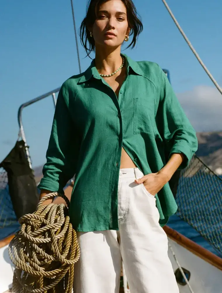 Z Supply The Perfect Linen Top