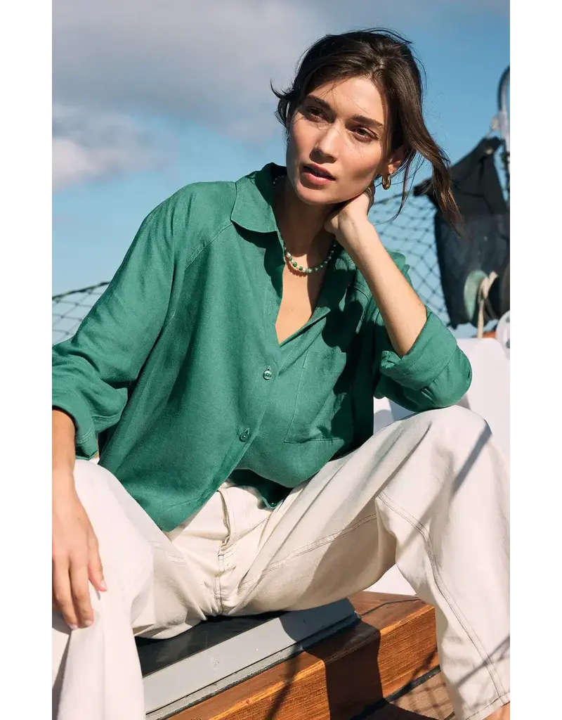 Z Supply The Perfect Linen Top