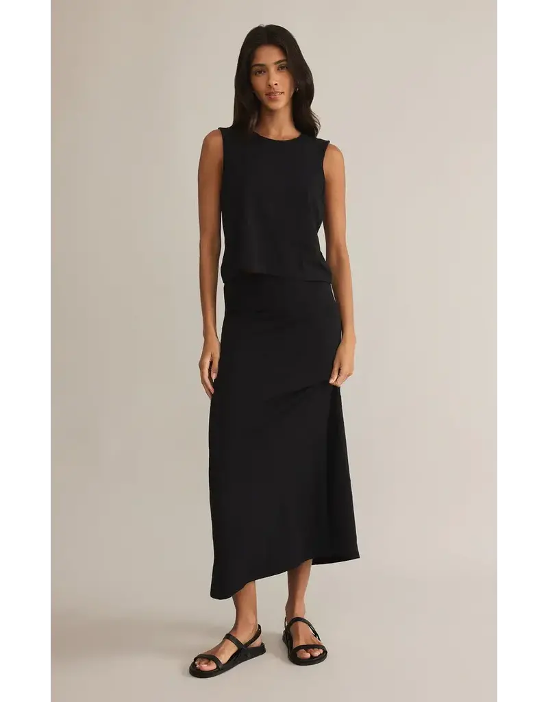 Z Supply Delavine Textured Midi Skirt