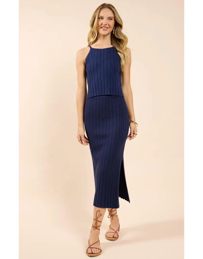Sadie & Sage No Bad Days Ribbed Sweater Tank