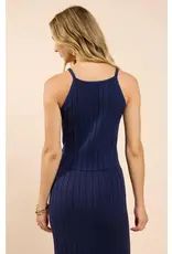 Sadie & Sage No Bad Days Ribbed Sweater Tank