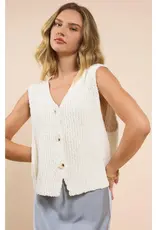 Sadie & Sage Arlo Cardi Button Vest