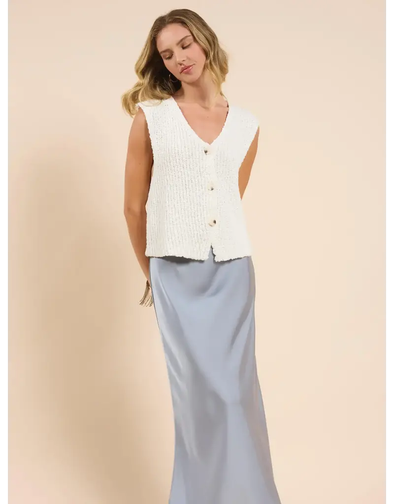 Sadie & Sage Arlo Cardi Button Vest