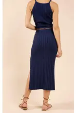 Sadie & Sage No Bad Days Ribbed Skirt