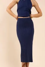 Sadie & Sage No Bad Days Ribbed Skirt