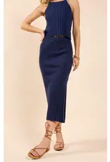 Sadie & Sage No Bad Days Ribbed Skirt