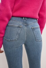 Good American Soft Tech Good Legs Straight Denim