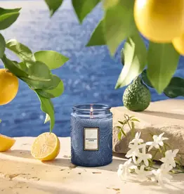 Voluspa 5.5 oz Small Jar Soy Candle Mediterranean Lemon